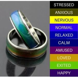 💗 MOOD RING SIZE 6 NEW